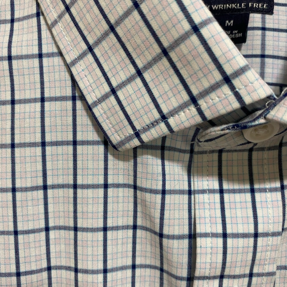 NWOT J. Crew Mens Small button up shirt, Flex Wrinkle Free - Picture 4 of 13